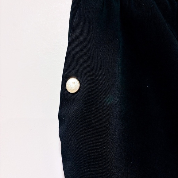 DYNAMITE Black drawstring shorts | Comfy minimal casual summer | Small * - Picture 7 of 8